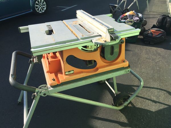 Ridgid work n haul portable table saw for Sale in Puyallup, WA OfferUp