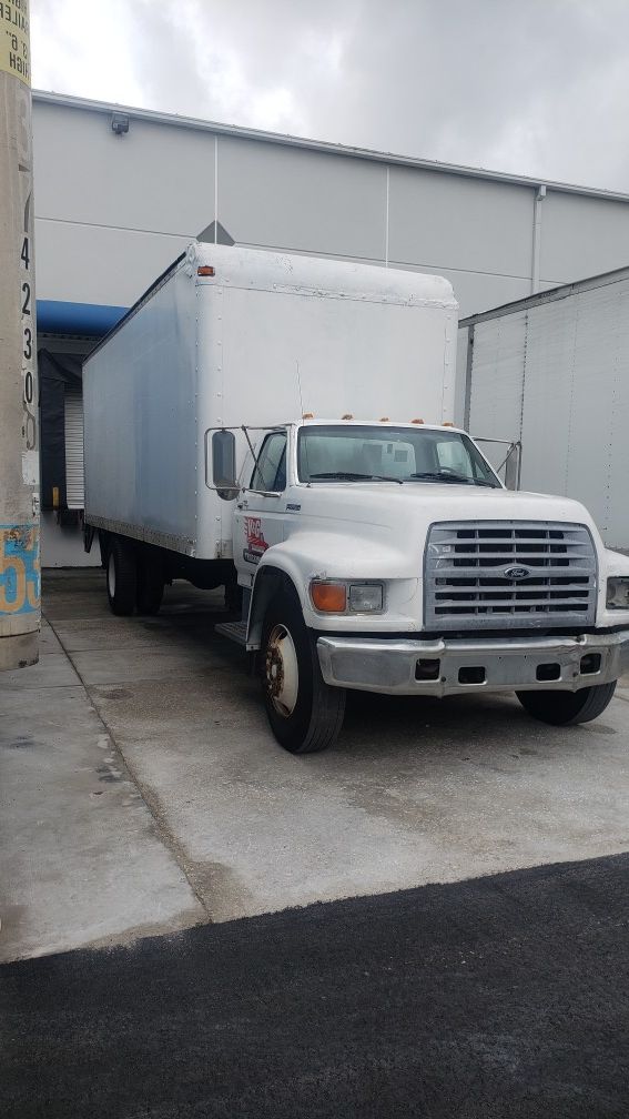 Selling 4 company box trucks for Sale in Tampa, FL - OfferUp