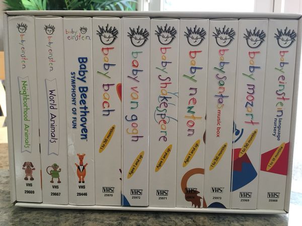 Baby Einstein VHS Tapes