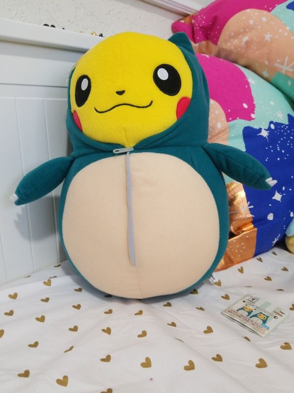 banpresto snorlax plush