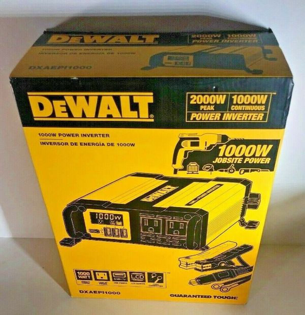 dewalt 1000w power inverter