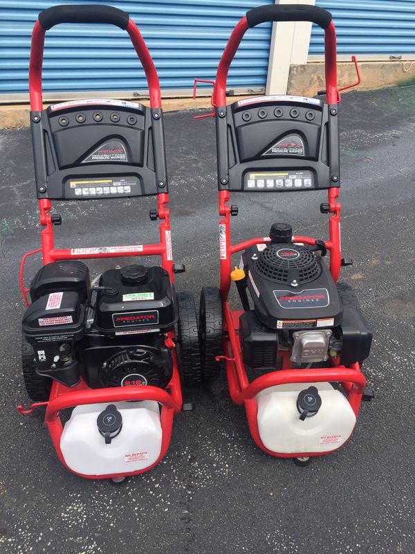 Predator pressure washers 3100 psi and 2500 psi for Sale in Grayson, GA