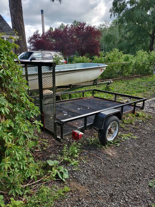 Lowe's 4x8 utility trailer good condition. for Sale in McCleary, WA