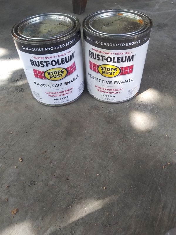Rustoleum 1 qt. Protective Enamel SemiGloss Grey Interior Rustoleum 1 qt. Protective Enamel SemiGloss Grey Interior
