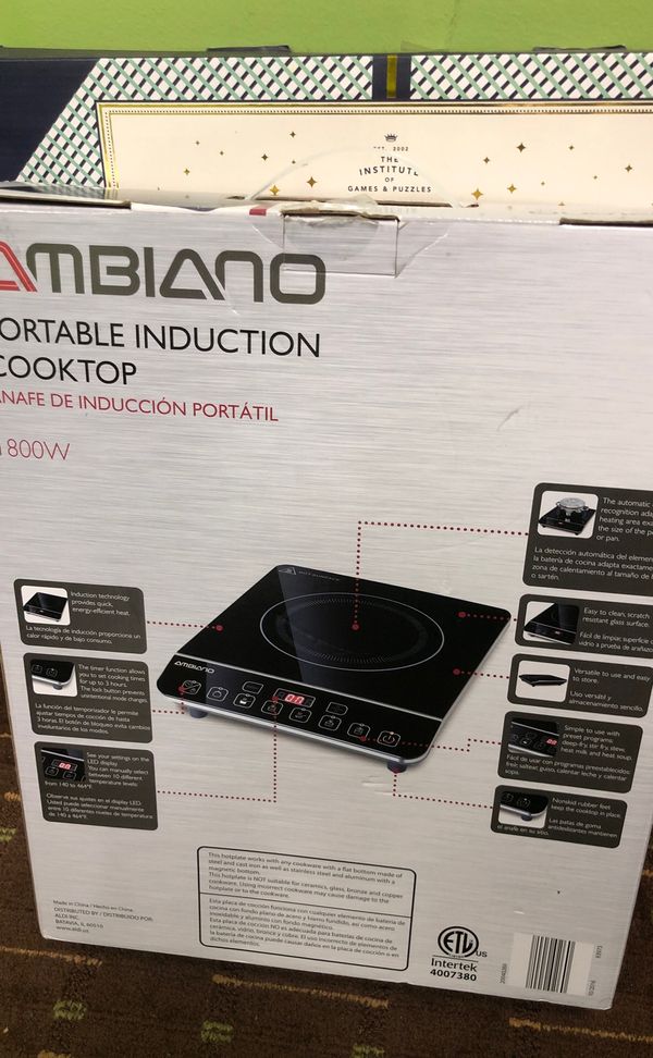 Ambiano portable induction cooktop for Sale in Orlando, FL OfferUp