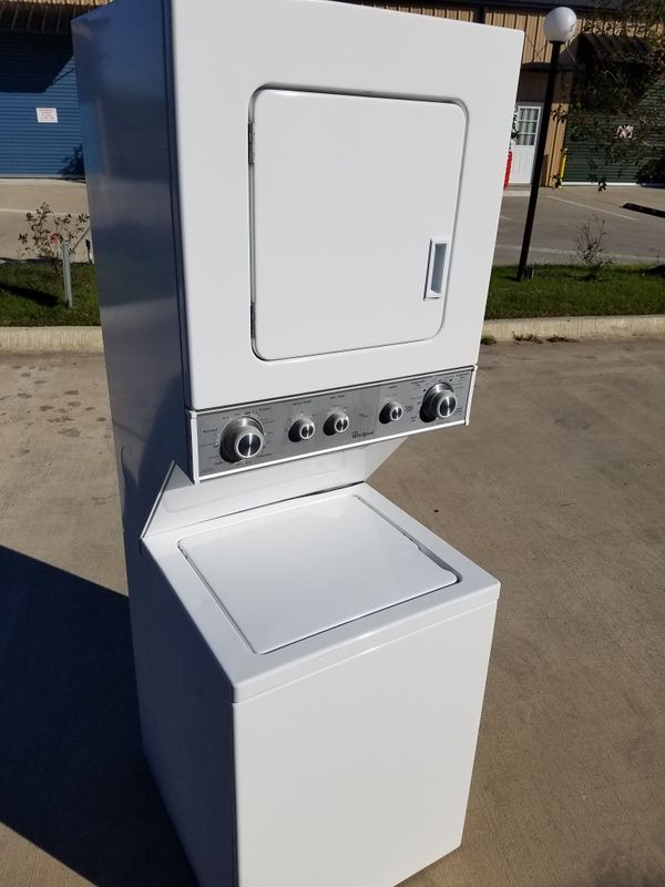 WHIRLPOOL THIN TWIN WASHER/DRYER COMBO PREOWNED! for Sale in Houston