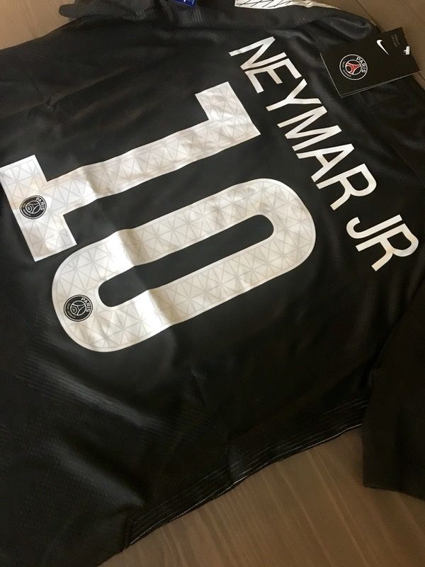 black neymar psg jersey