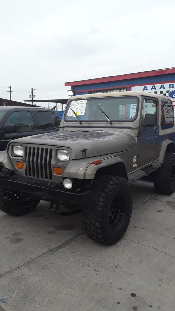 1989 Jeep Wrangler YJ Parting Out for Sale