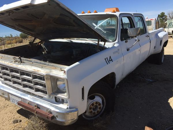 1976 Chevy C30 Scottsdale 3X3 Camper special Crew Cab for Sale