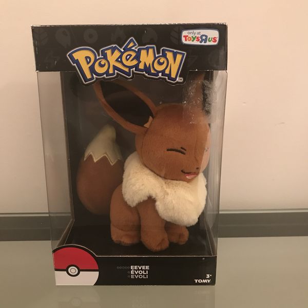 tomy pokemon eevee and evolutions eeveelution 8 inch stuffed plush