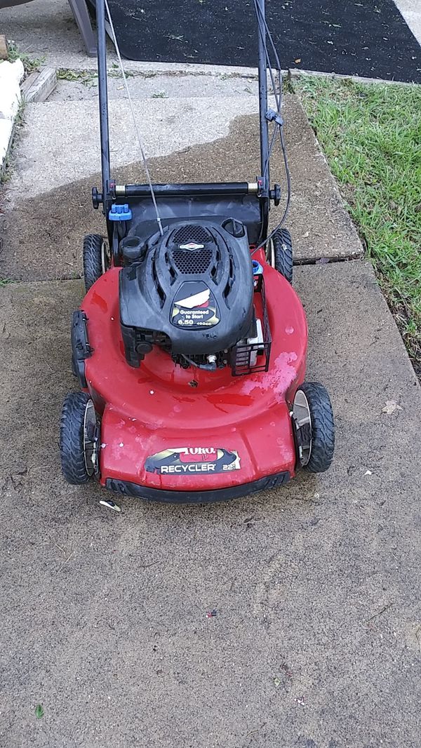 Toro 6.50 190cc 22inch Recycler lawn mower for Sale in Dallas, TX - OfferUp