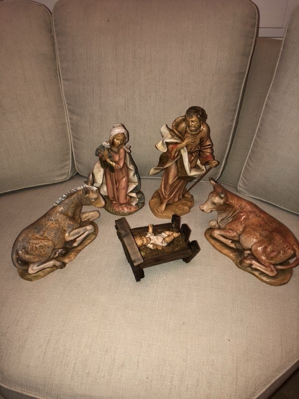 large fontanini nativity set