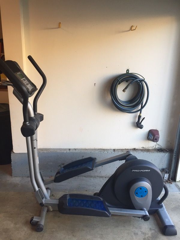 proform space saver elliptical proform space saver elliptical