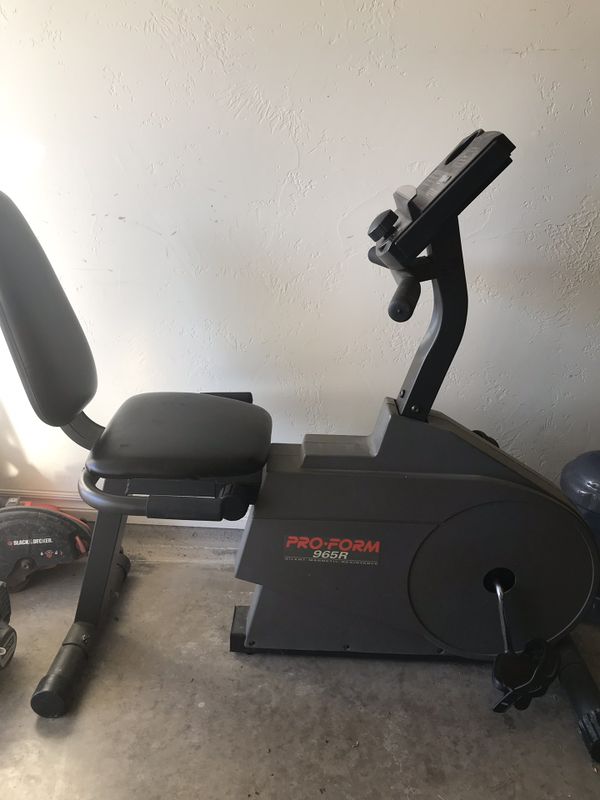 proform silent magnetic resistance bike