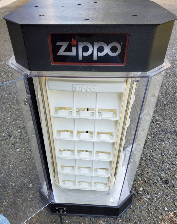 Zippo lighter revolving display case for Sale in WA OfferUp