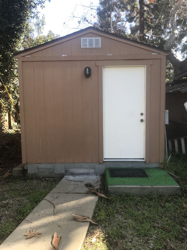tuff shed-wired, carpeted and drywall for sale in costa