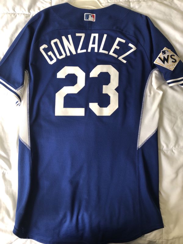 Los Angeles Dodgers Adrian Gonzalez Authentic Batting Practice Jersey