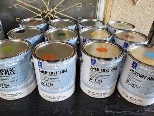 Pinturas nuevas sherwin Williams aceite y semiglos for Sale in YSLETA ...