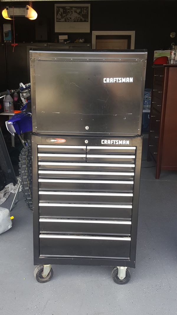 Quiet glide craftsman tool box for Sale in Corona, CA - OfferUp