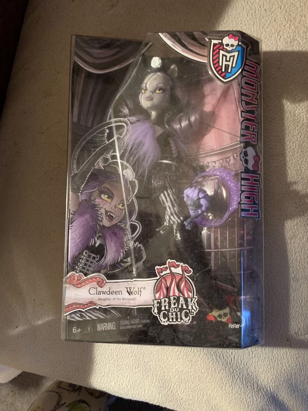 monster high freak du chic clawdeen wolf