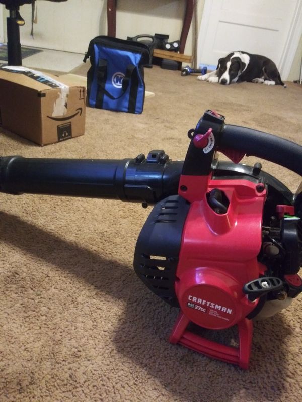 Craftsman 27cc, pull or electric start leaf blower for Sale in