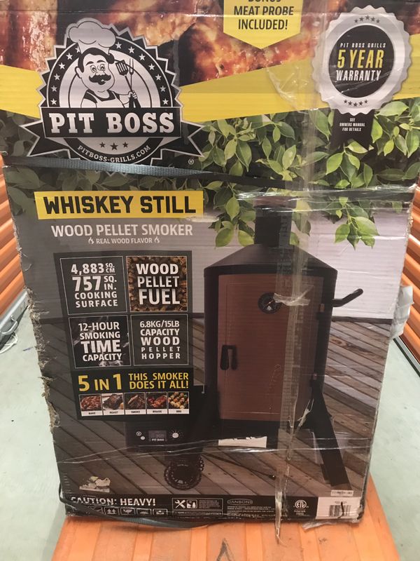 PIT BOSS WHISKEY STILL WOOD SMOKER PELLET for Sale in Costa Mesa, CA