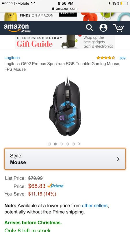 Logitech G502 Proteus Spectrum Rgb Tunable Gaming Mouse Fps Mouse For Sale In San Leandro Ca Offerup