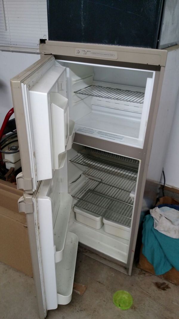 used camping fridge