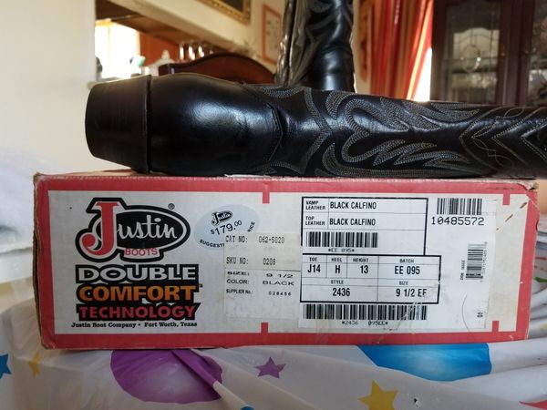 justin boots style 1409