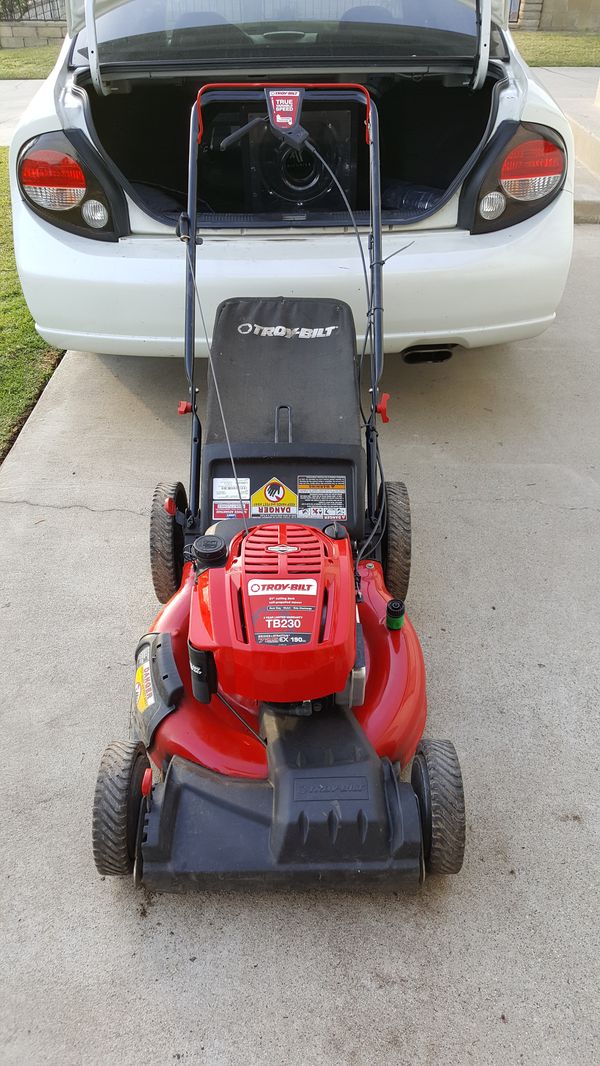 Troy bilt TB230 190cc self propelled lawn mower for Sale in Baldwin ...