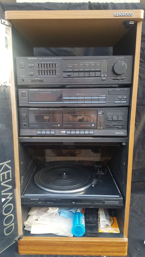Kenwood Component stereo system All matching components in original