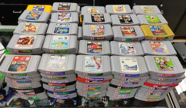 Какие игры на nintendo 64