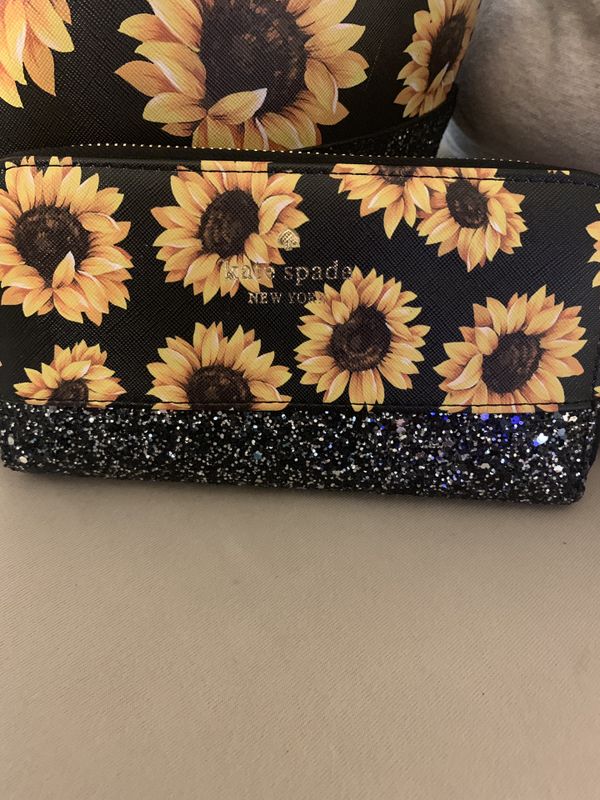 kate spade sunflower tote bag