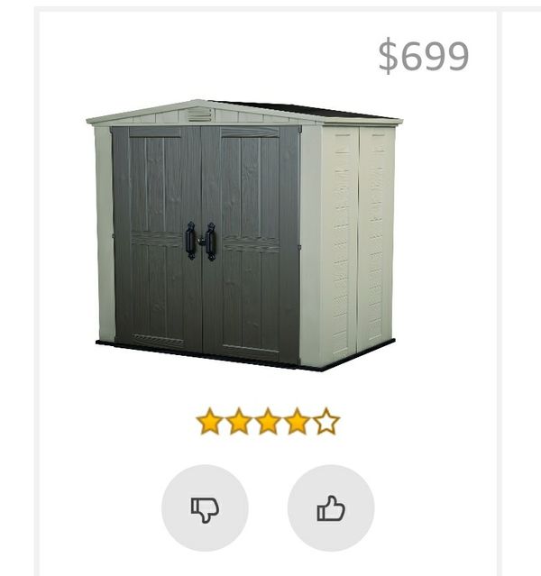 keter factor 6x3 outdoor storage