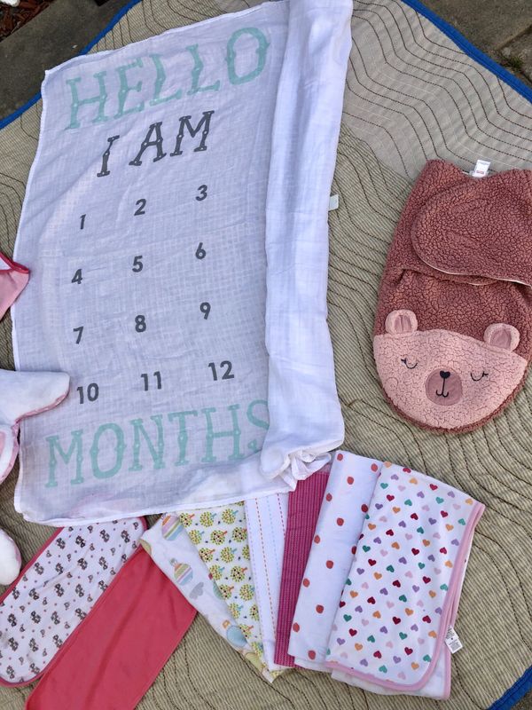 Baby blankets month calendar floor mat for Sale in Long Beach, CA OfferUp