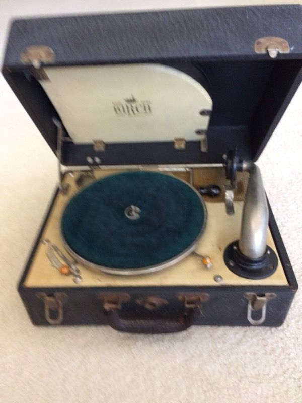 vintage portable record players for sale