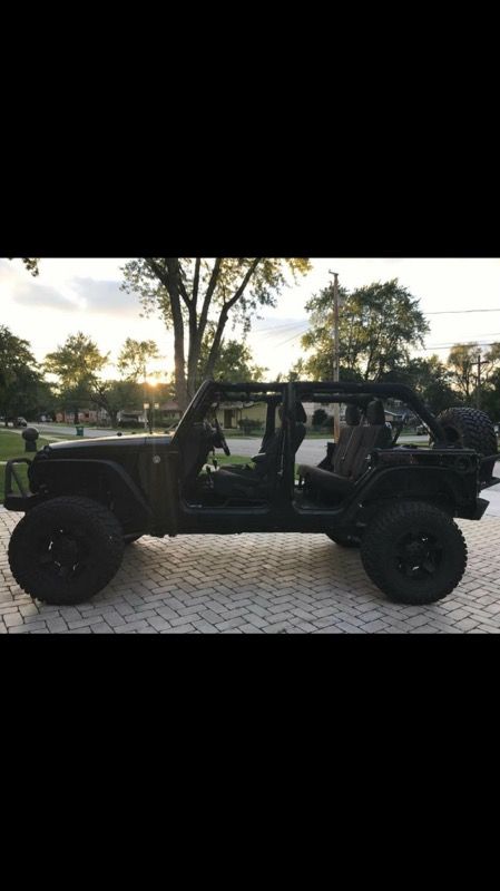 jeep wrangler lifted blacked out