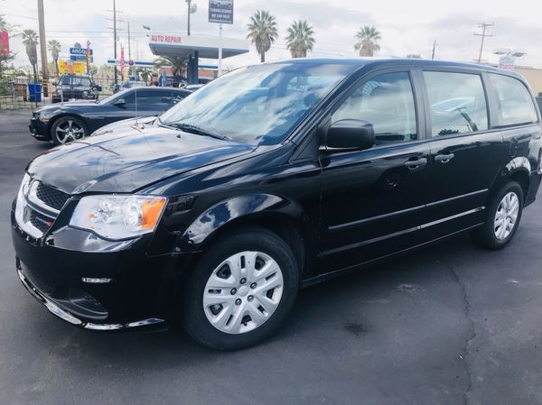 2014 DODGE GRAND CARAVAN SE 4DR VAN - 57774 miles - Salvage Title for