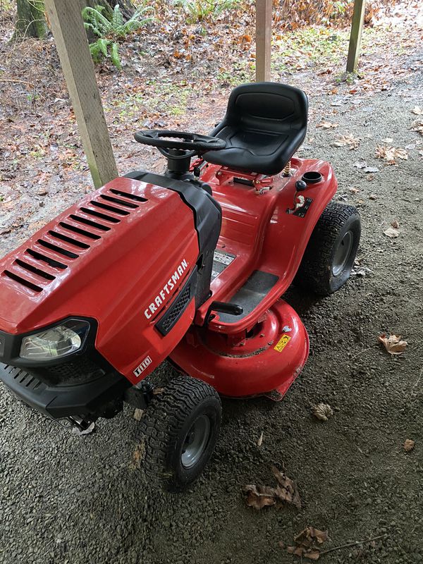 Craftsman T110 riding mower for Sale in Arlington, WA OfferUp