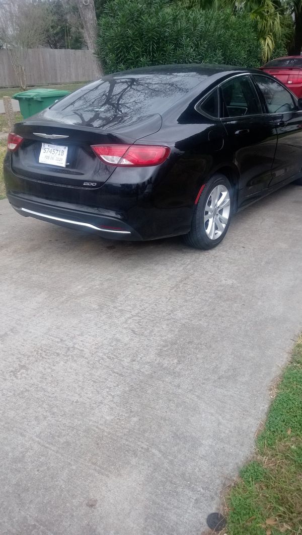 2015 Chrysler 200 for Sale in Houston, TX - OfferUp