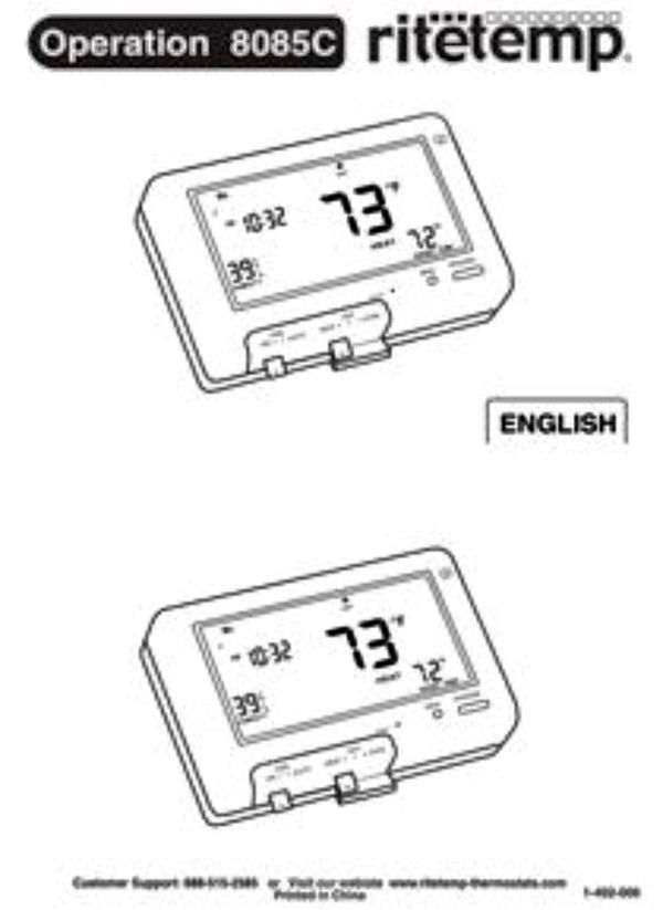 RiteTemp thermostat 8085c for Sale in San Antonio, TX - OfferUp