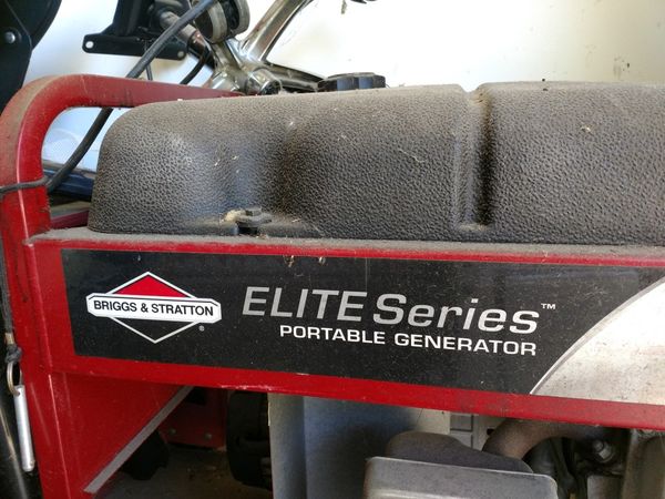 Briggs and Stratton ELITE series portable generator. 13500/8000 watts ...