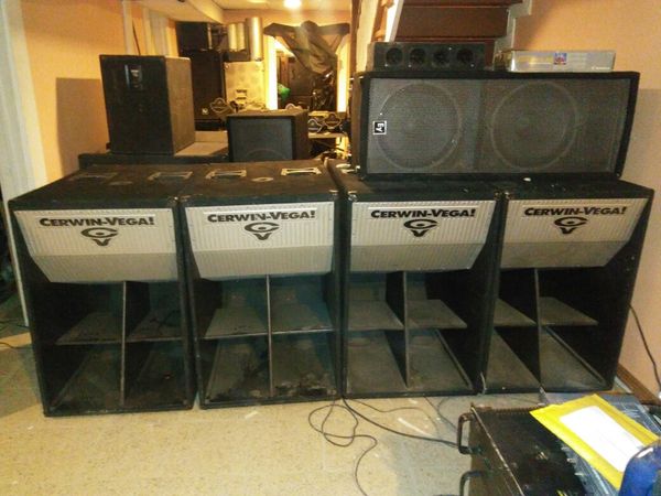 Cerwin vega l36 dj woofers speakers dj pa band for Sale in Chicago, IL