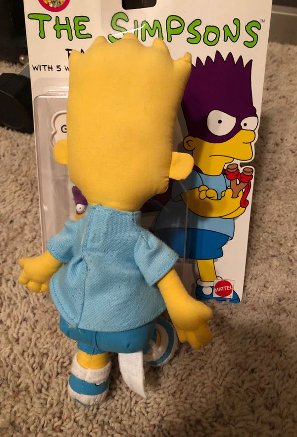 bart simpson plush toy