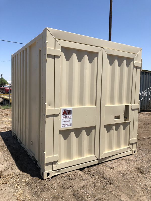 LOCAL 8x10 cargo shipping container storage connex wind and water tight