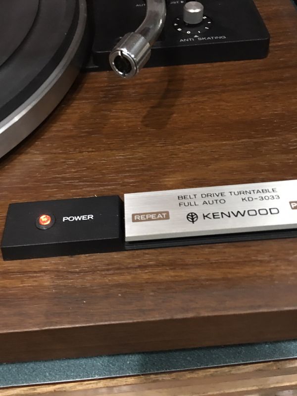 Vintage Kenwood KD3033 turntable (parts and repair) for Sale in New