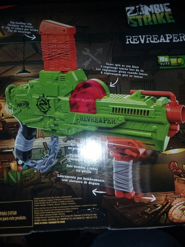 nerf zombie strike revreaper