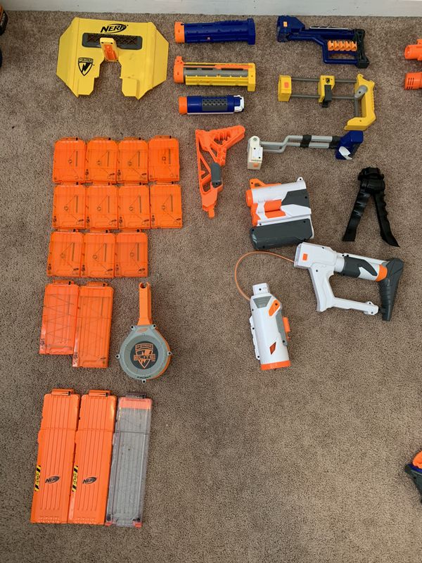 nerf guns that take clips