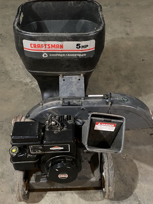 Craftsman 5 hp Chipper / Shredder for Sale in Seattle, WA - OfferUp