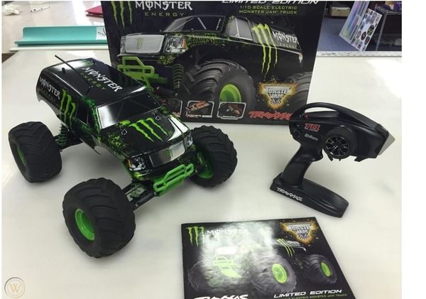 monster energy rc truck traxxas